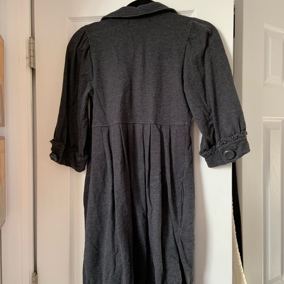 Dark Grey, Vintage-looking cardigan! - Picture 4 of 4